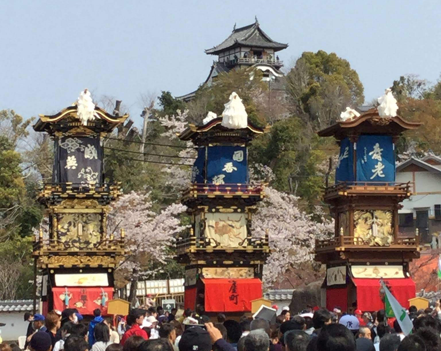 伝統的な山車祭りや山里体験